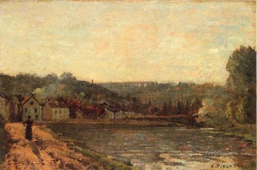 Las orillas del Sena en Bougival 1871 Camille Pissarro Pinturas al óleo